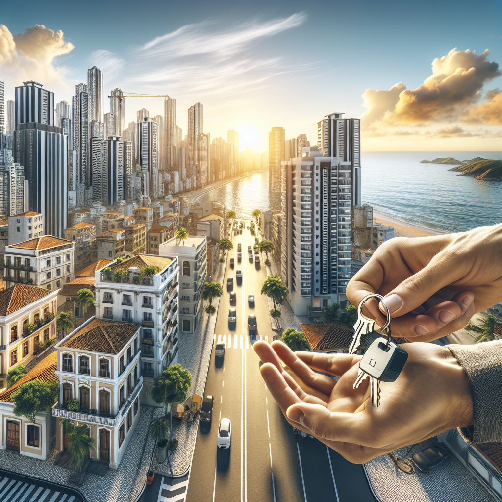 Apartamento para Alugar em Santos Mobiliado