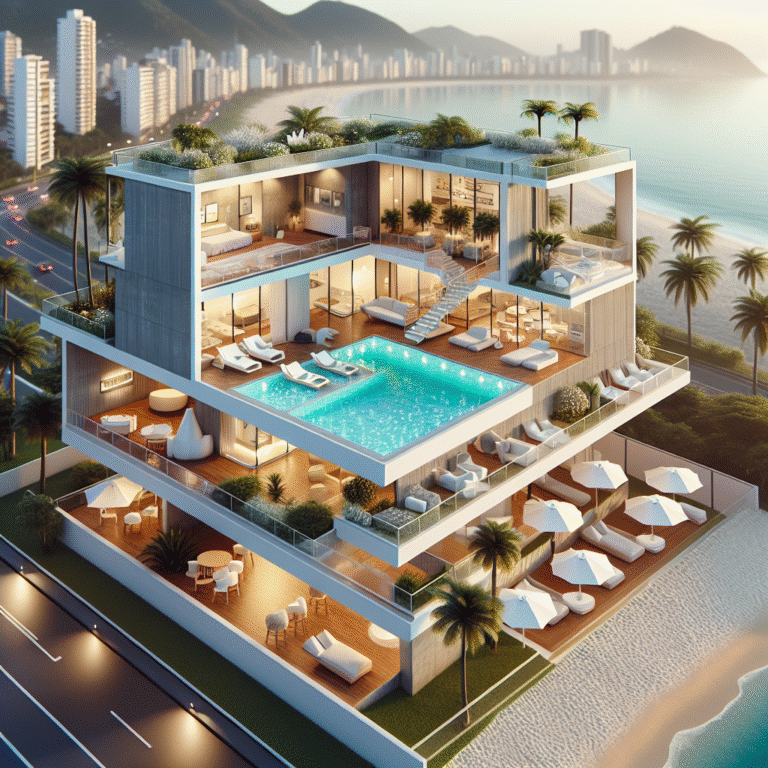 Apartamento com piscina para alugar Santos: O Refúgio Perfeito no Verão